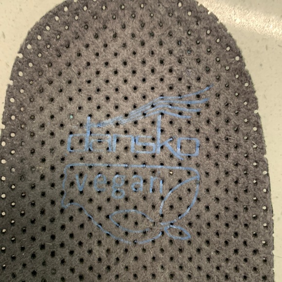 Dansko Vegan Volley Clogs - floral patchwork canvas - Picture 9 of 12